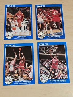 Star 5x7 Philadelphia 76ers Player Cards