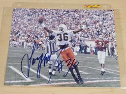 Lamar Thomas Signed 8x10 Color Photo