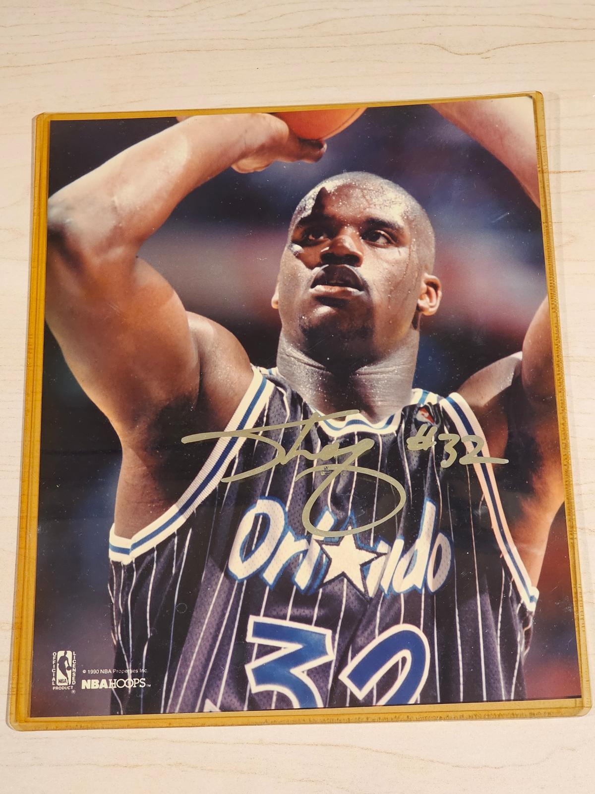 Shaquille O'Neal Signed 8x10 Color Photo