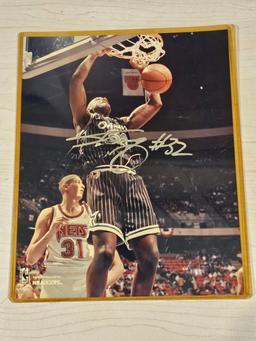 Shaquille O'Neal Signed 8x10 Color Photo