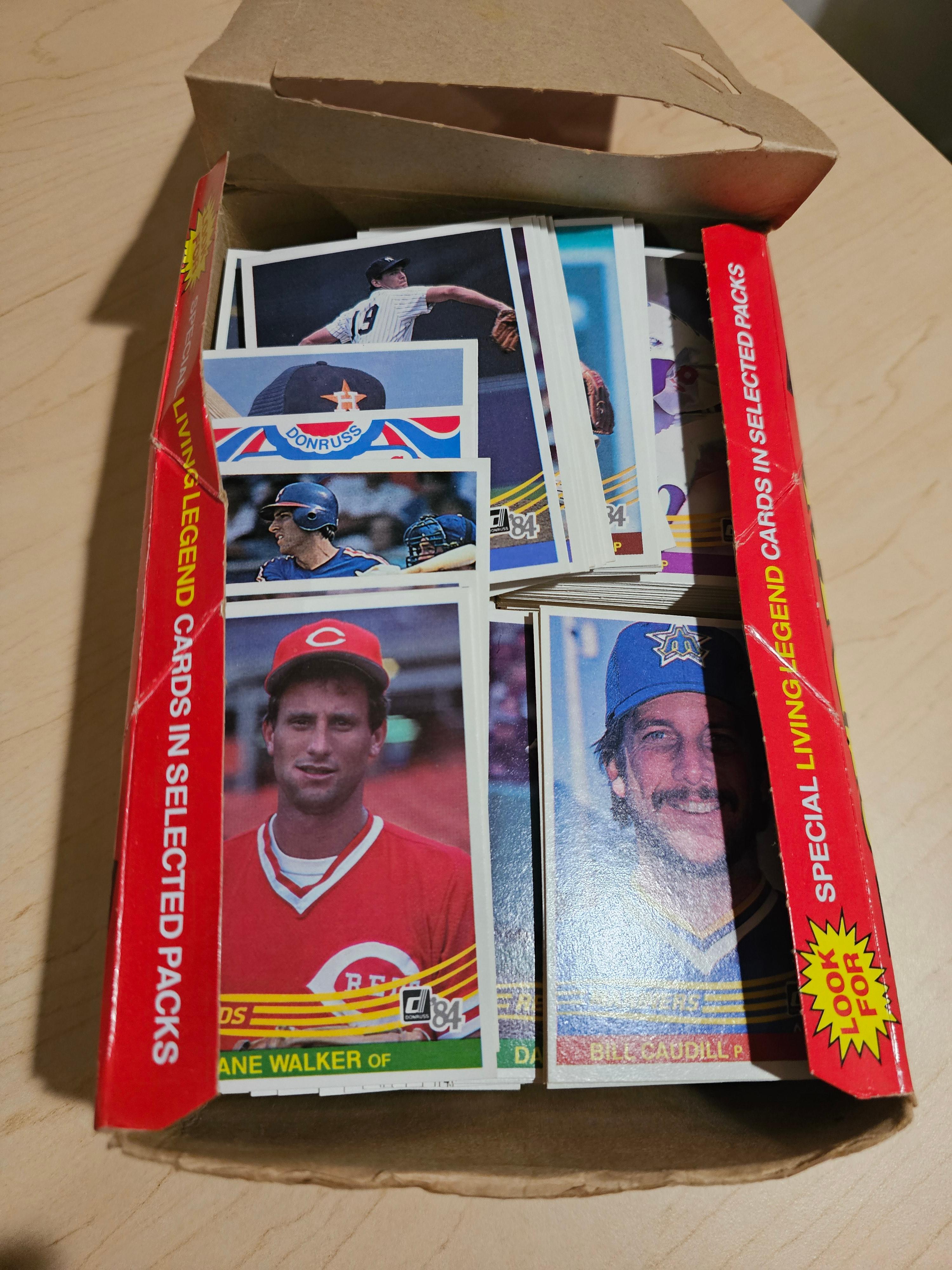 Donruss Baseball Puzzle & Cards Opened Set