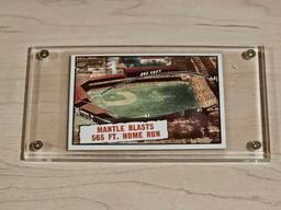 Mickey Mantle Framed 565' Home Run Collectible