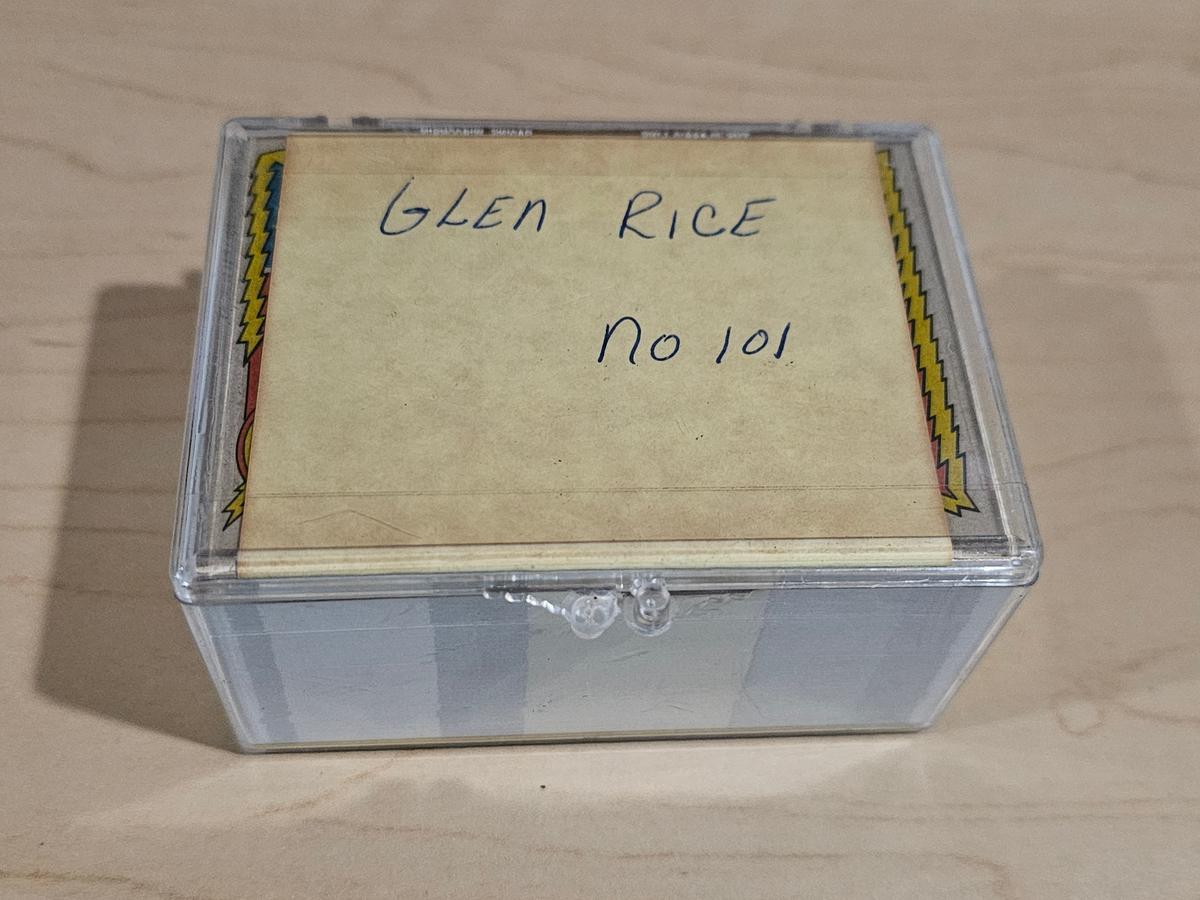 Glen Rice Sealed Trading Cards Lot