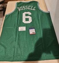 Bill Russell Signed Jersey - PSA Certified