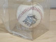 Sealed Florida Marlins 1993 Inaugural Year Baseball in Holder