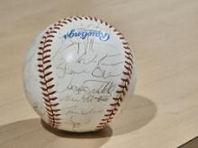 1992 Cleveland Indians Stamped Baseball