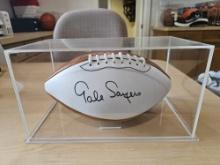 Gale Sayers Signed Football