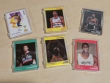 (6) Skybox and Star NBA Players Cards Collection