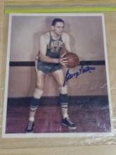 George Mikan Signed 8x10 Color Photo