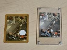 Alonzo Mourning Trading Cards in Frame and Protective Sleeve