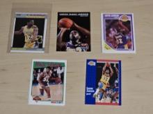 Magic Johnson Trading Cards Lot