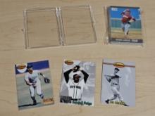 Assorted Baseball Players Trading Cards Collection