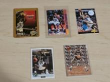Shaquille O'Neal Trading Cards in Plastic Protective Sleeves