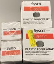 Brand New Boxes Of Plastic Food Wrap