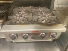 Star Max Countertop Gas Four Burner Range 