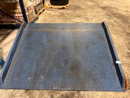 Heavy Duty Dock Plate, 6 Ft Wide X 5 Ft Deep