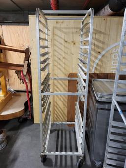 Sheet Pan Rack on Casters