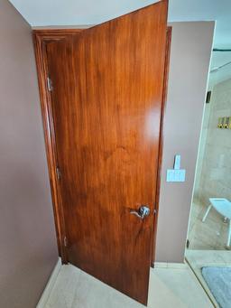 34" x 83" Interior Wood Door with Hardware