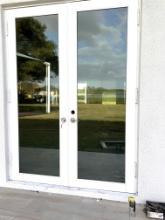 Double French Door Impact Windows w/ Frame, Hdw, 72" X 94"