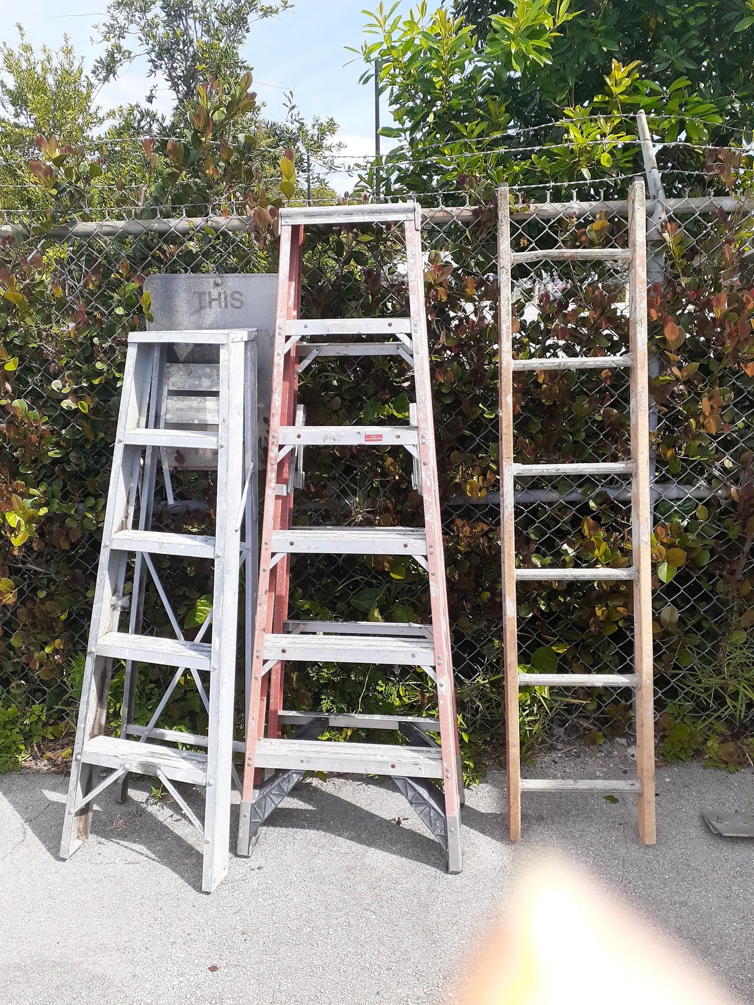 4 Ladders - various sizes