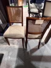 Cherry Wood Cane Back Comtemporary Chair - Estimated Auction Price:$175.00 - $250.00