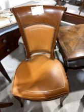 Hanmmered Nail Arm Chair in Cherrywood