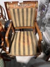 Arm Chair with Upholstered seat