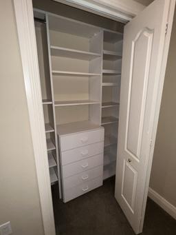 Closet System in 4th Bedroom, 10' Span