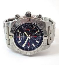 Mens Breitling St. Steel Chronograph Limited Edition 1212/ 2000 Watch