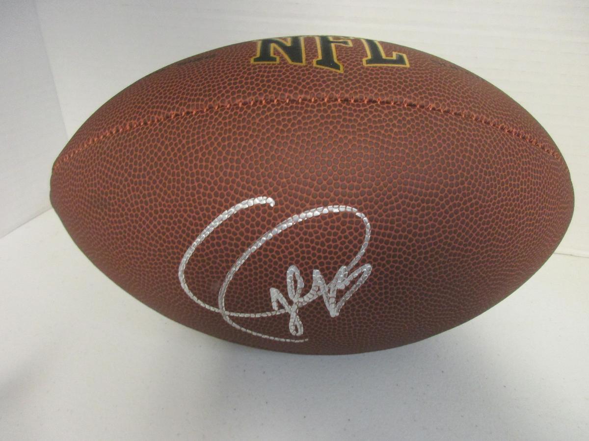 Taylor Swift signed autographed brown full size football PAAS COA 260