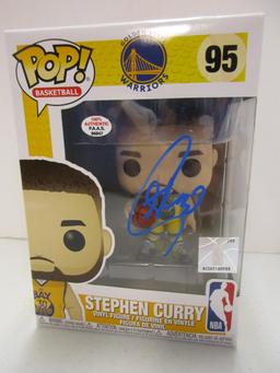 Steph Curry of the Golden State Warriors signed autographed Funko Pop PAAS COA 847
