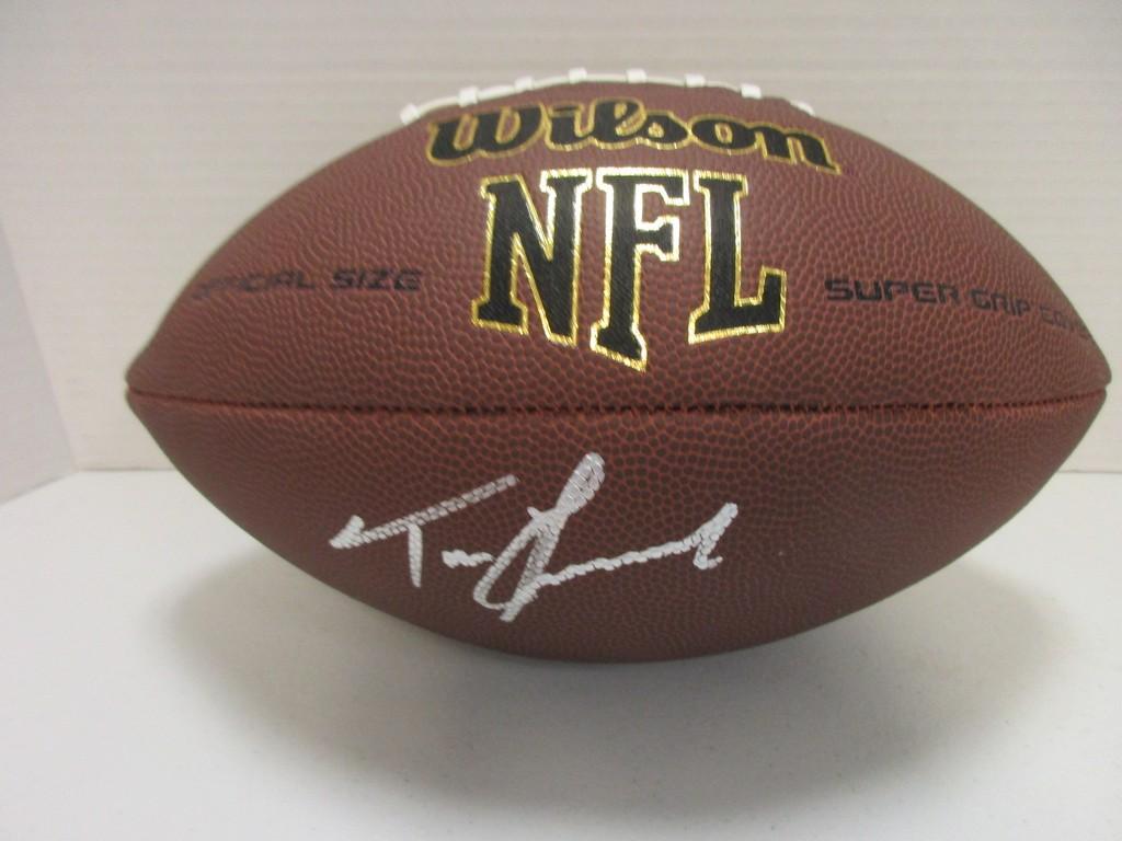Trevor Lawrence of the Jacksonville Jaguars signed autographed brown football PAAS COA 716