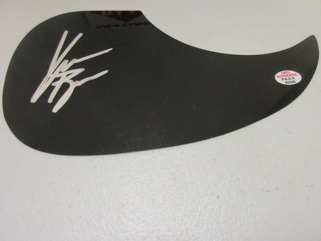 Kane Brown signed autographed guitar pick guard PAAS COA 350