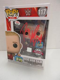 Rob Van Dam of the WWE signed autographed Funko Pop PAAS COA 652