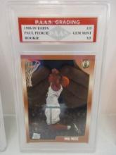 Paul Pierce Boston Celtics 1998-99 Topps ROOKIE #135 graded PAAS Gem Mint 9.5