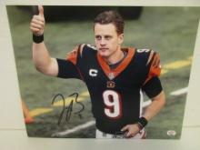 Joe Burrow of the Cincinnati Bengals signed autographed 8x10 photo PAAS COA 908