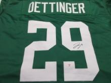 Jake Oettinger of the Dallas Stars signed autographed hockey jersey PAAS COA 791