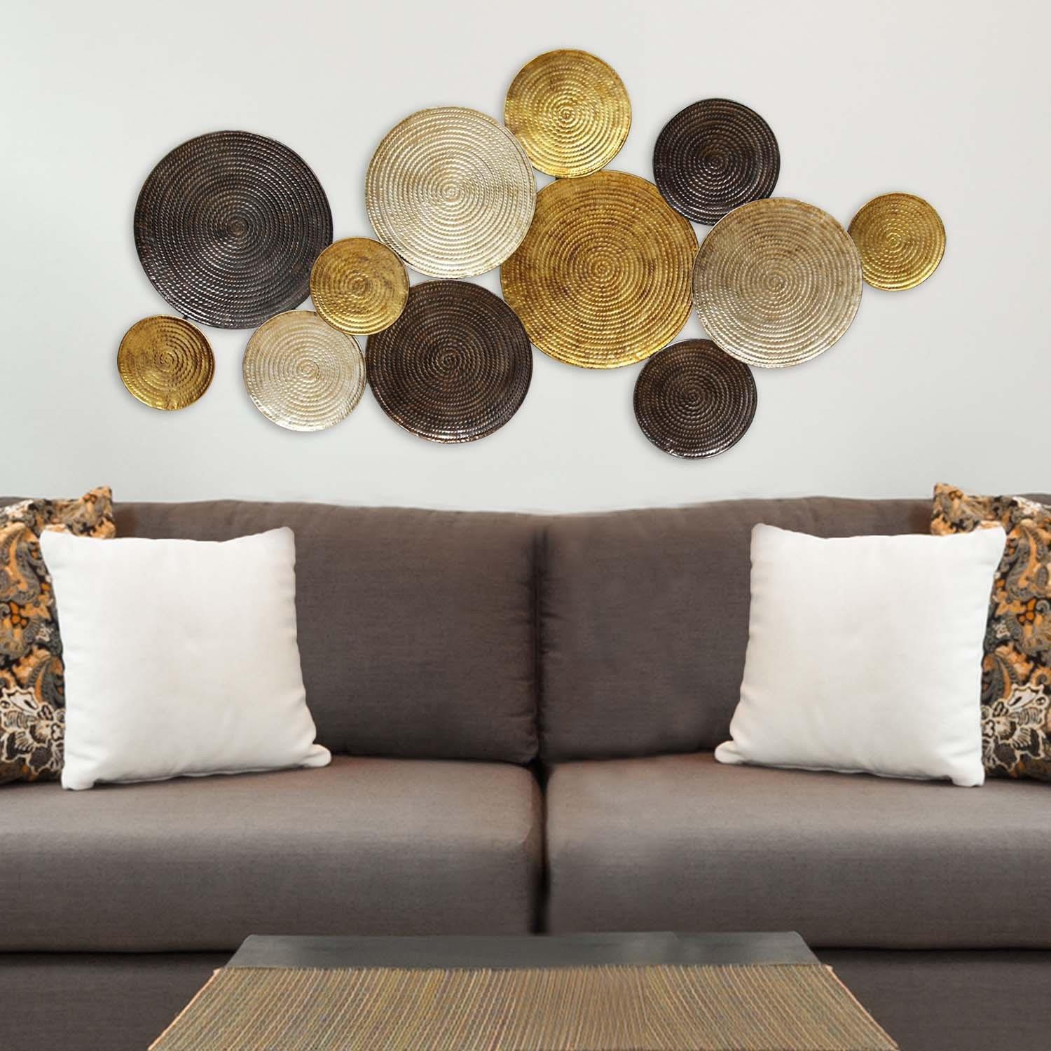 Stratton Home Decor Multi Circles Wall Decor SHD0067