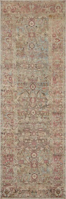 Loloi II Adrian Ocean And Clay 3'-6" x 5'-6" Area Rugs ADRIADR-06OCCG3656