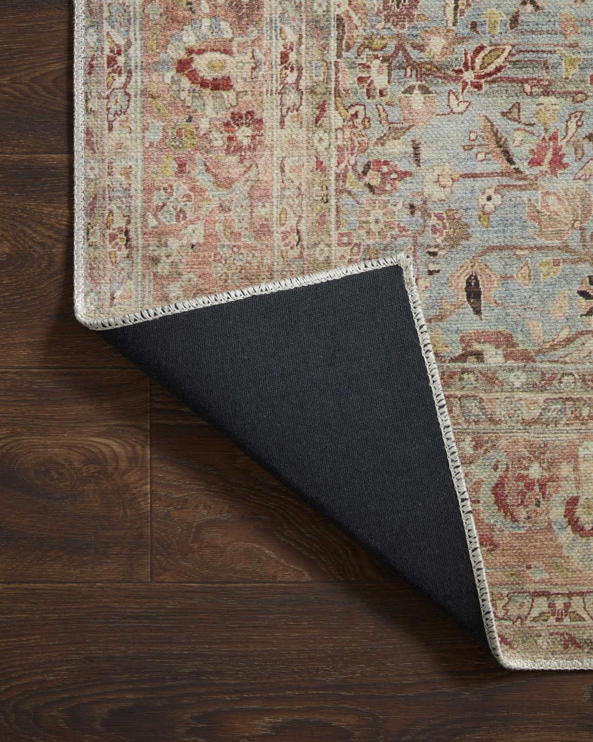 Loloi II Adrian Ocean And Clay 3'-6" x 5'-6" Area Rugs ADRIADR-06OCCG3656