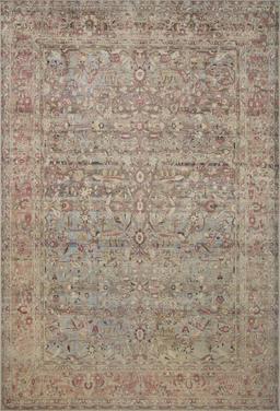 Loloi II Adrian Ocean And Clay 3'-6" x 5'-6" Area Rugs ADRIADR-06OCCG3656