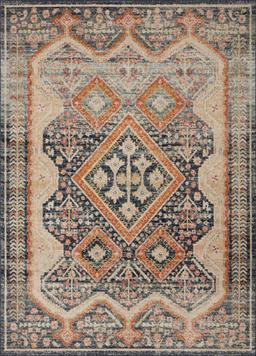 Loloi II Jocelyn Rectangle 2'-3" X 4'-0" Area Rug JOCEJOC-05NVML2340