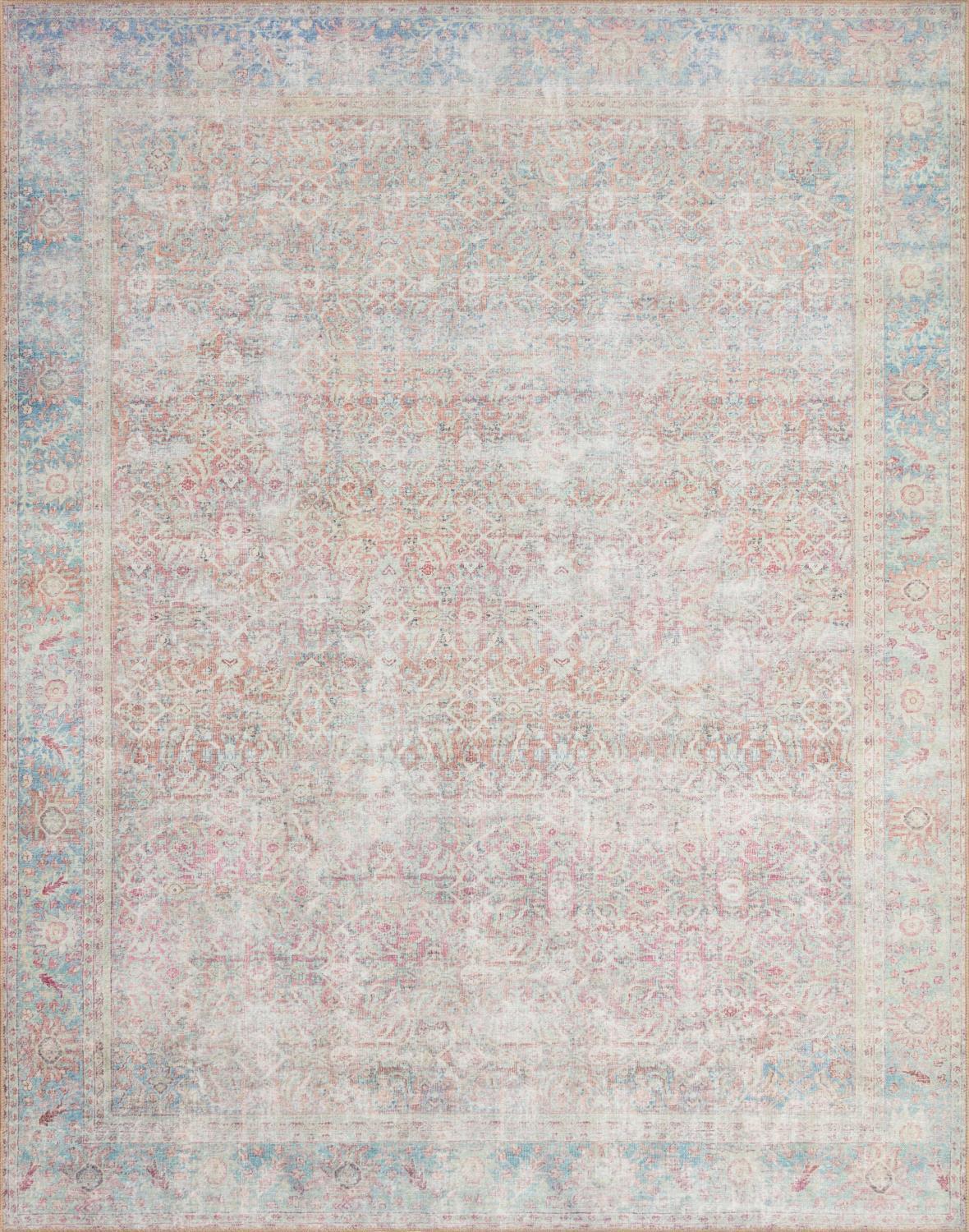 Loloi II Wynter 5'-0" X 7'-6" Area Rugs With Red And Teal WYNTWYN-04RETE5076