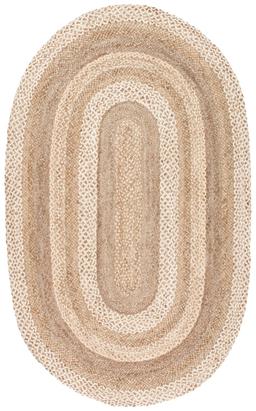 Nuloom Jute 8' X 10' Oval Area Rugs In Natural Finish 200TAJT14A-8010O