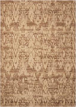 Nourison 5'3" x 7'5" Nepal Mocha Rectangle Area Rug