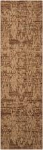 Nourison 2'3" x 8' Nepal Mocha Runner Rug