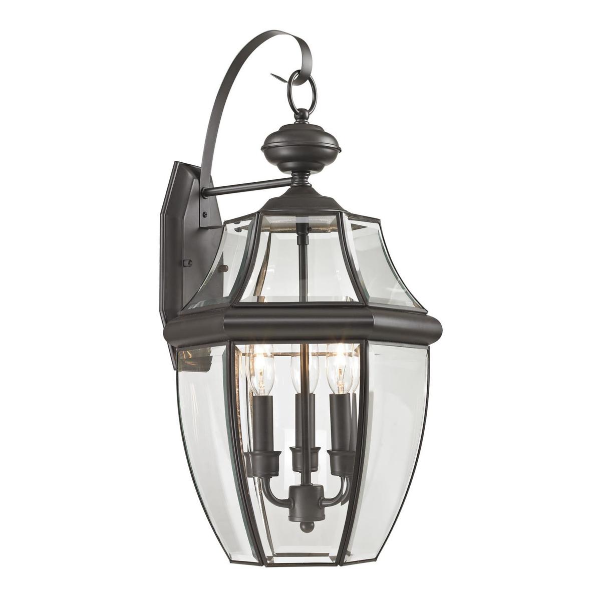 Corner Stone Ashford 3 Light Coach Lantern In Oil Rubbed Bronze 8603EW/75