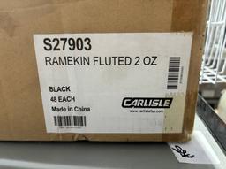 (48) New Carlisle 2 oz Ramekins - Black