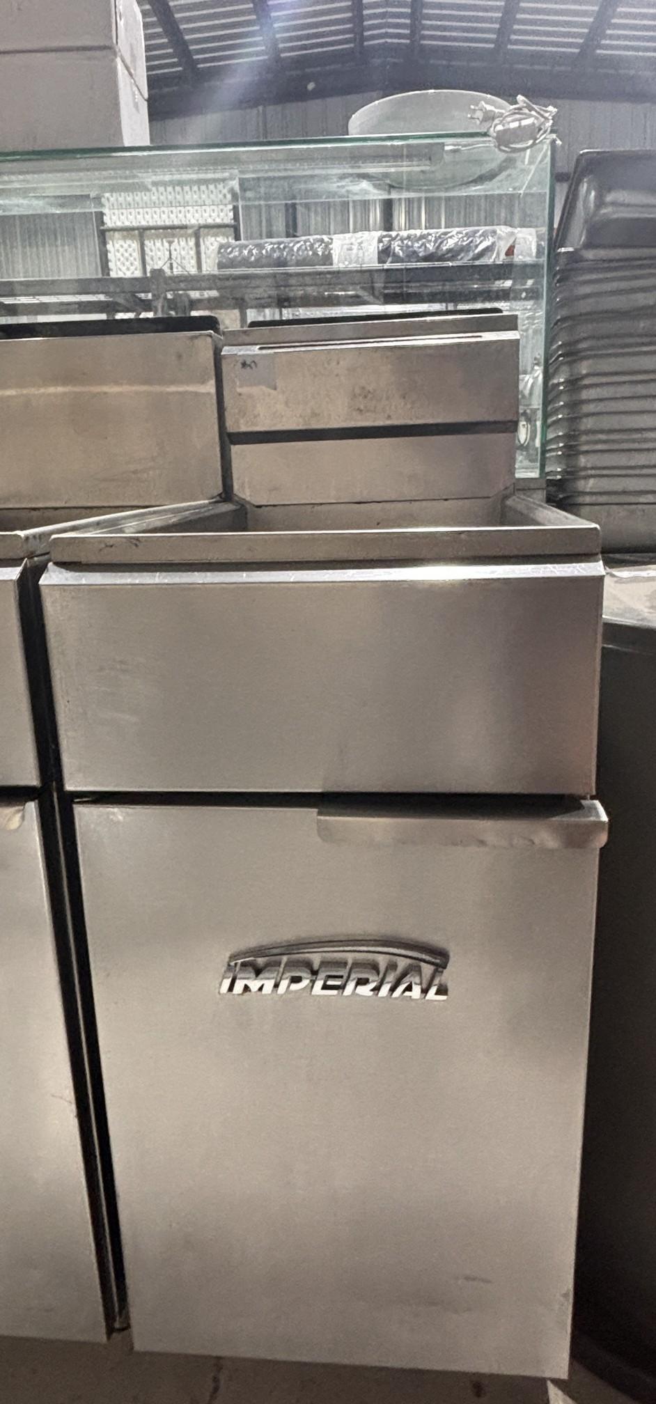 Imperial 40 Lb Fryer All S.S. Natural Gas