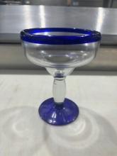 (12) New Aruba 16 oz Margarita Glasses